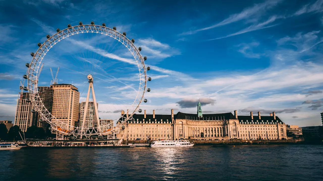The London Eye Ferris Wheel