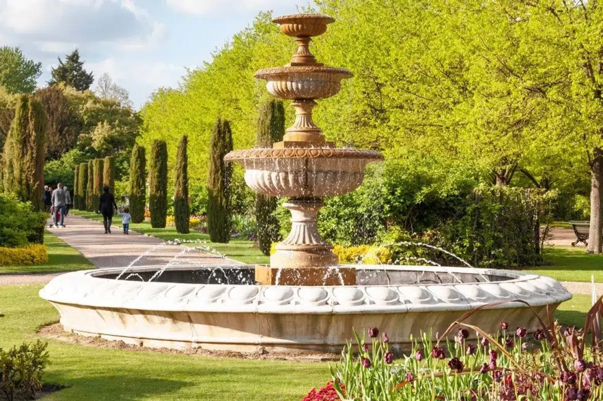 Flower Gardens In Regent’s Park London