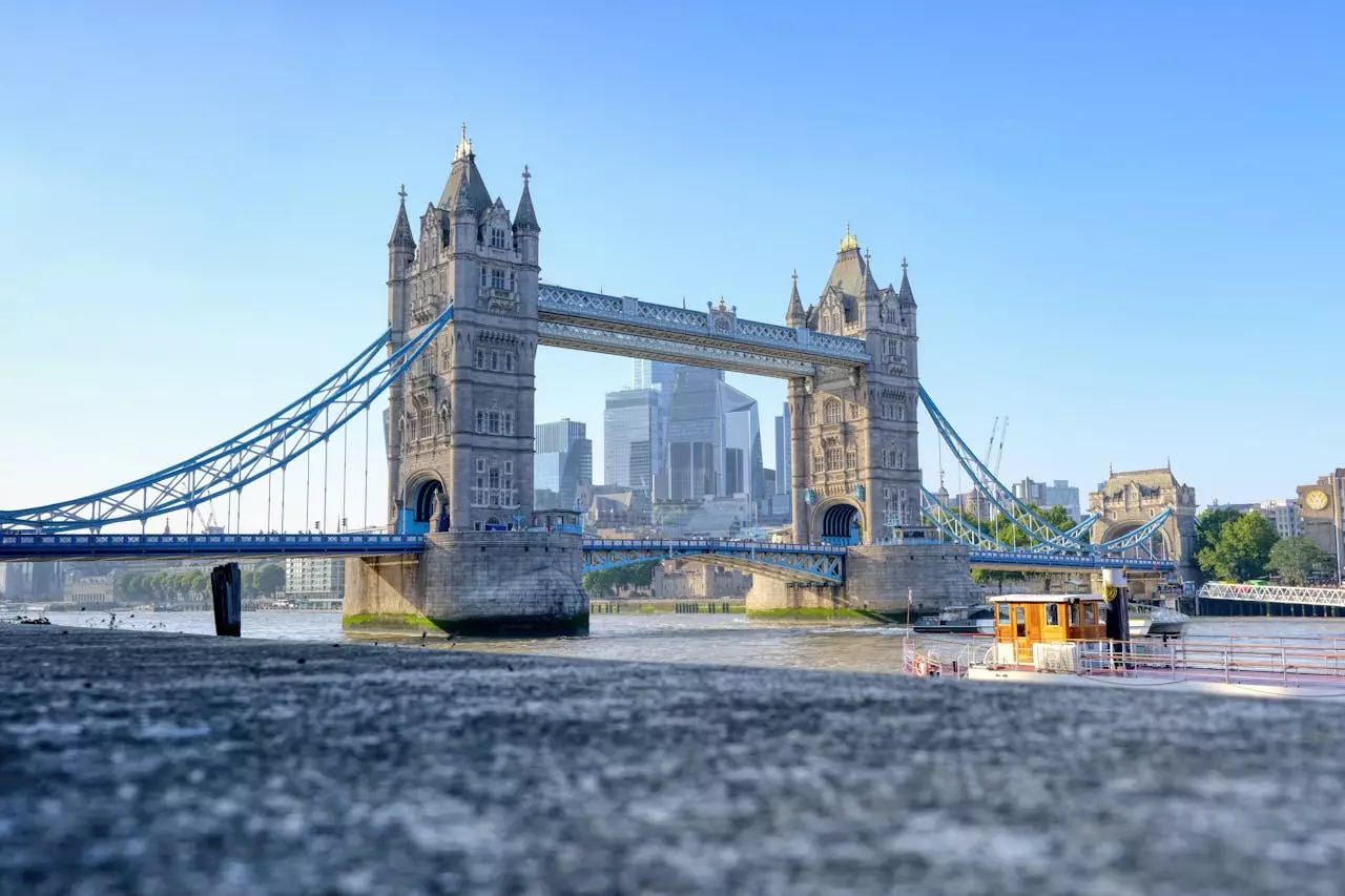 Tower Bridge Over The River Thames