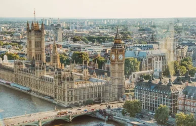 Big Ben und Houses of Parliament in London