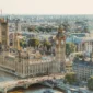 Big Ben And Houses Of Parliament In London