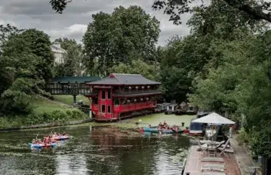 Little Venice Canal mit Hausbooten